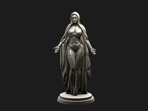 Android statue model MARIA 3D Print Model