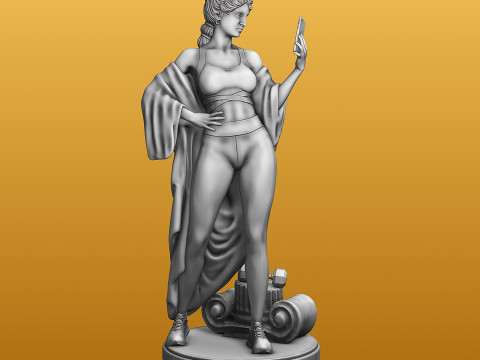 Venus goddess fitness version 3D Print Model