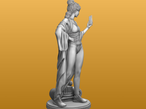Venus goddess fitness version 3D Принт Модель