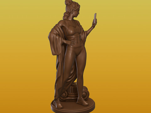 Venus goddess fitness version 3D Принт Модель