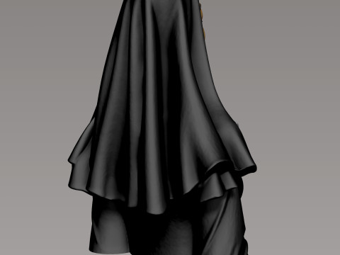 Hot Nun Busto printable Modello di stampa 3D