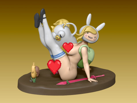 Fionna Campbell figurines 3D प्रिंट मॉडल