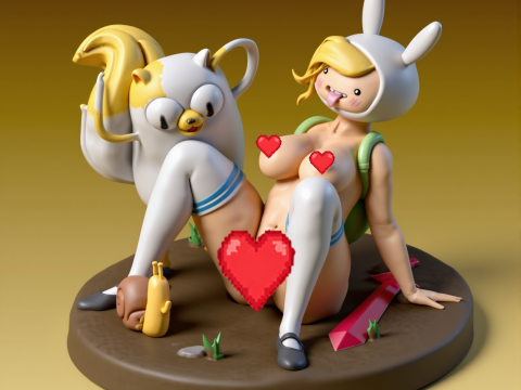 Fionna Campbell figurines 3D प्रिंट मॉडल