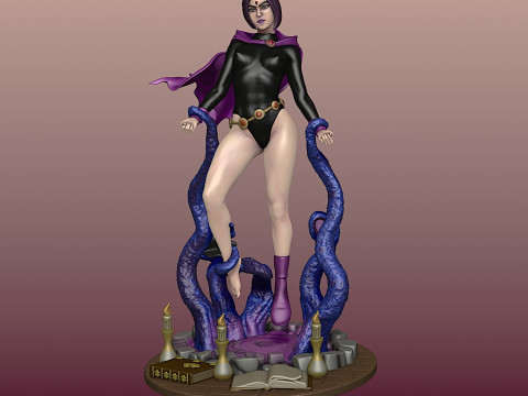 Raven 3d printable figurine 3D Принт Модель