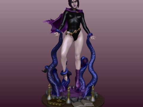 Raven 3d printable figurine 3D Принт Модель