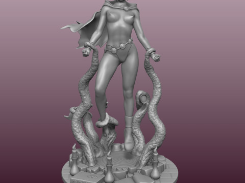 Raven 3d printable figurine 3D Принт Модель