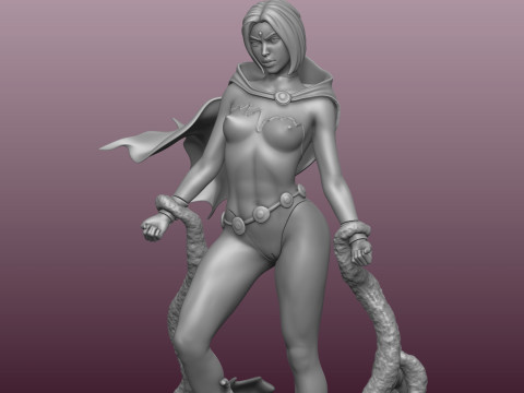 Raven 3d printable figurine 3D Принт Модель