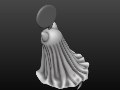 Halloween Boo cute Ghost Cat Modello di stampa 3D
