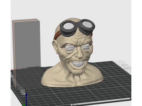 Oculodon the Soul Eater 3D Printed Horror Bust 3D Print Model