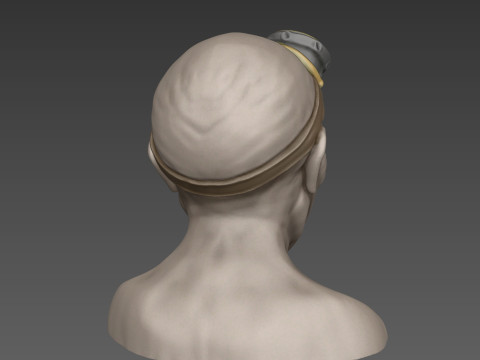 Oculodon the Soul Eater 3D Printed Horror Bust 3Dプリントモデル