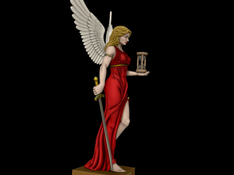 Nemesis is the Greek goddess of revenge and retributive justice 3D प्रिंट मॉडल