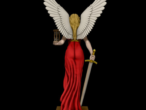Nemesis is the Greek goddess of revenge and retributive justice 3D प्रिंट मॉडल
