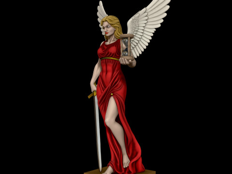 Nemesis is the Greek goddess of revenge and retributive justice 3D प्रिंट मॉडल