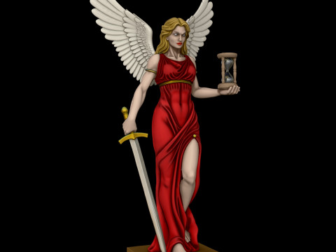 Nemesis is the Greek goddess of revenge and retributive justice 3D प्रिंट मॉडल