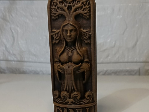 Patung Dewi Danu untuk STL Pencetakan 3D Model Cetak 3D