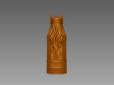 FDM 3D 프린팅을 위한 북유럽 여신 프레야 조각상 STL 3D 프린트 모델