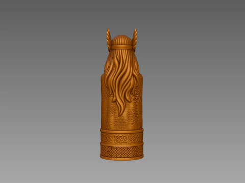 एफडीएम 3डी प्रिंटिंग के लिए नॉर्डिक देवी फ्रेया मूर्ति एसटीएल 3D प्रिंट मॉडल