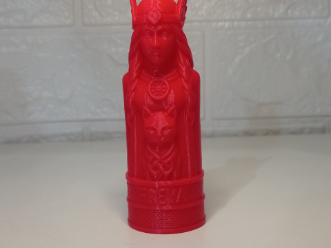 FDM 3D 프린팅을 위한 북유럽 여신 프레야 조각상 STL 3D 프린트 모델