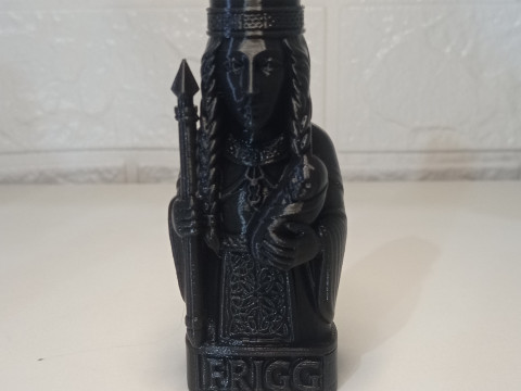 Posąg Frigg, królowej Asgardu - model 3D STL do druku FDM Model do druku 3D