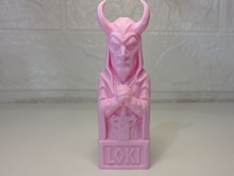 एफडीएम प्रिंटिंग के लिए लोकी द कनिंग स्टैच्यू 3डी एसटीएल मॉडल 3D प्रिंट मॉडल