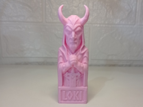 एफडीएम प्रिंटिंग के लिए लोकी द कनिंग स्टैच्यू 3डी एसटीएल मॉडल 3D प्रिंट मॉडल