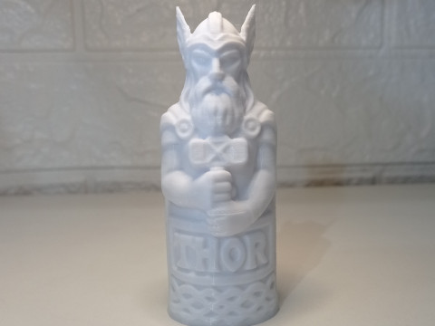 FDM 인쇄용 Thor Mjolnir 동상 3D STL 모델 3D 프린트 모델
