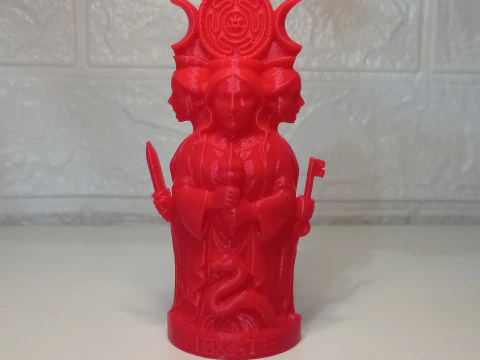 मुद्रण के लिए जादू और चौराहे की ट्रिपल देवी 3D प्रिंट मॉडल