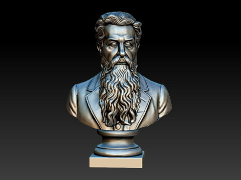 एसटीएल प्रिंटिंग के लिए लिएंड्रो एन एलेम 3डी मूर्तिकला की प्रतिमा 3D प्रिंट मॉडल