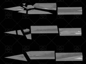 pbr beginner elf sword ms game ready 3D Model