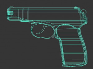 pistol 3D Model