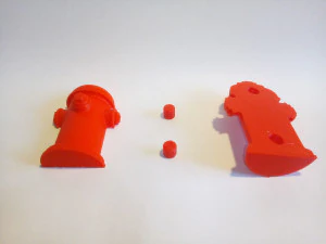 fingerboard fire hydrant 3D Print Model