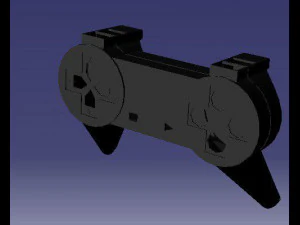 गेम पैड 3D मॉडल