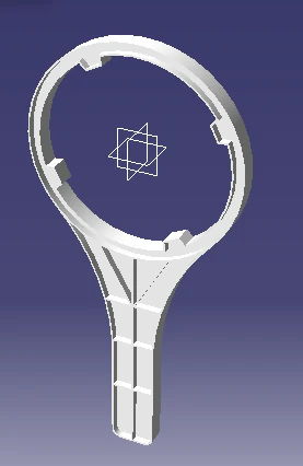 water filter handle 3D Model .c4d .max .obj .3ds .fbx .stl .blend 