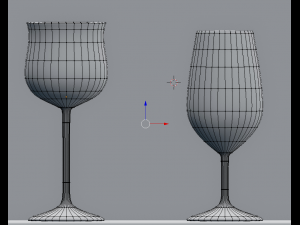 wine glass Modelo 3D
