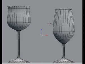 wine glass 3D Model