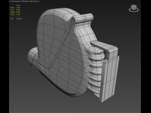 ticket dispenser Modelo 3D