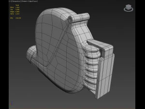 ticket dispenser 3D Model