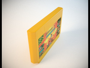 famicom cartridge 3D Model
