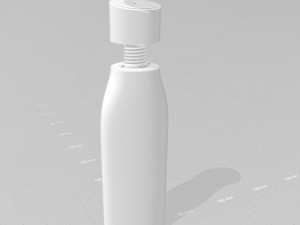 shampoo flask printable 3D Print Model