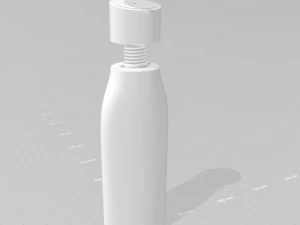shampoo flask printable 3D Print Model