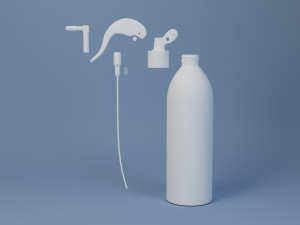 spray bottle Model 3D