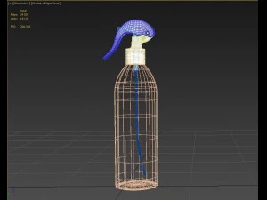 Spray bottle 3D Model