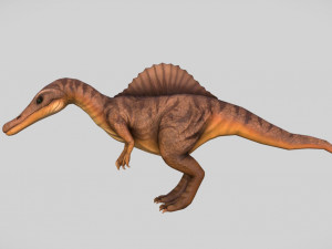 rigged spinosaurus character 3D 모델