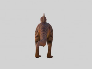 rigged spinosaurus character 3D Model