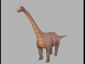 sauropod character 3D मॉडल