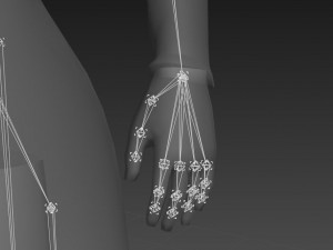 rigged anime girl character 3D मॉडल