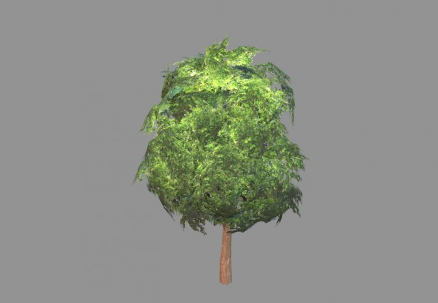 low poly tree Model 3D .c4d .max .obj .3ds .fbx .stl .blend 