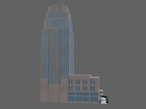 building 01 3D 모델