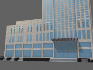 building 01 3D 모델