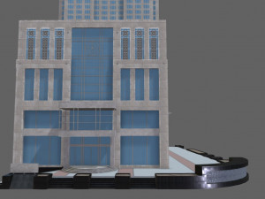 building 01 3D 모델
